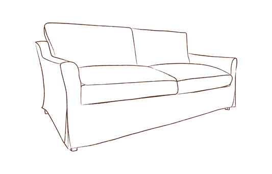 Sonder tailored slipcover sofa-bed