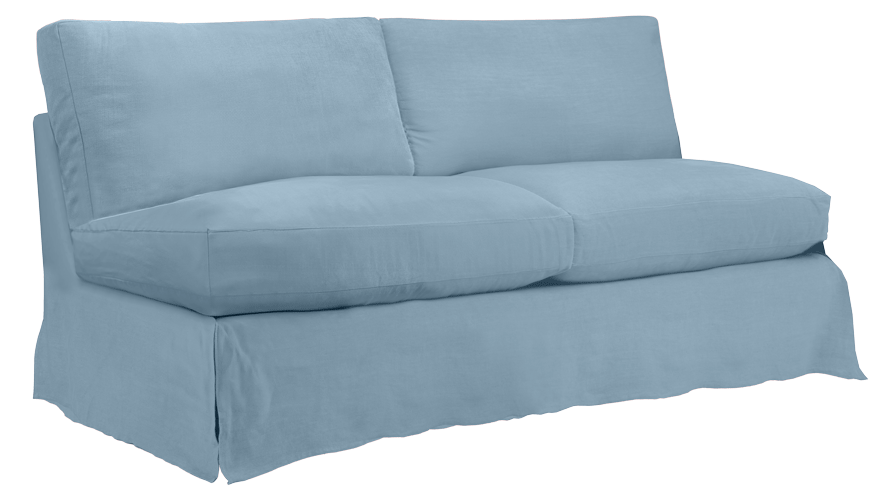 Seren tailored slipcover sofa