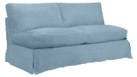 Seren tailored slipcover sofa-bed