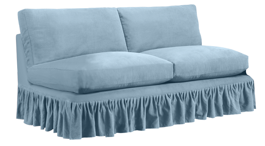 Seren frill slipcover sofa-bed