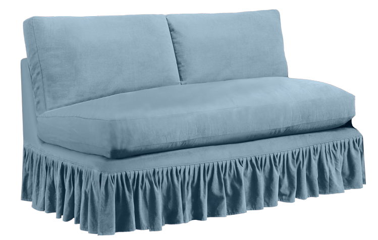 Seren frill slipcover sofa-bed