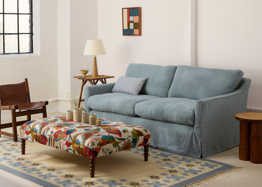 Maro Home Sonder sofa with tailored cover in Elba linen