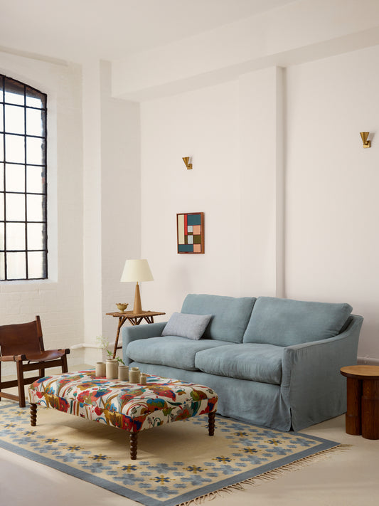 Oak hand turned conical lamp base  handmade in Leicestershire