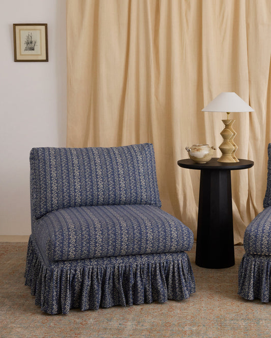 Hand-turned Ziggy zig zag sculptural lamp base made from Beech in Leicestershire