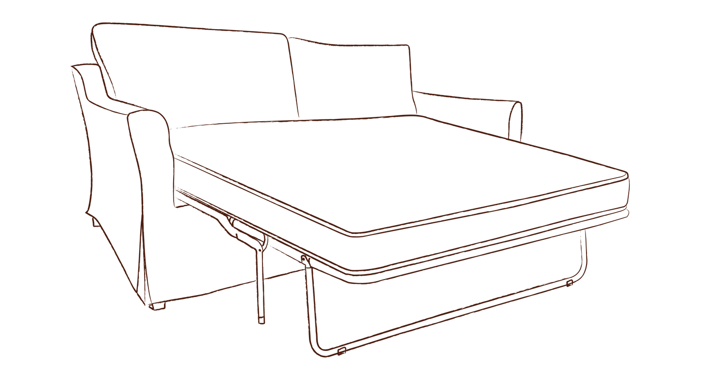 Sonder tailored slipcover sofa-bed