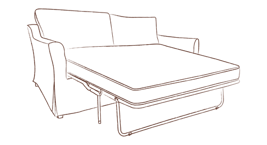 Sonder tailored slipcover sofa-bed