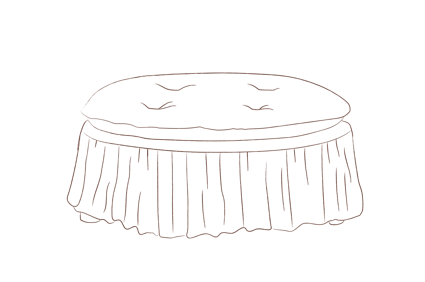 Stowe Ottoman (Round)