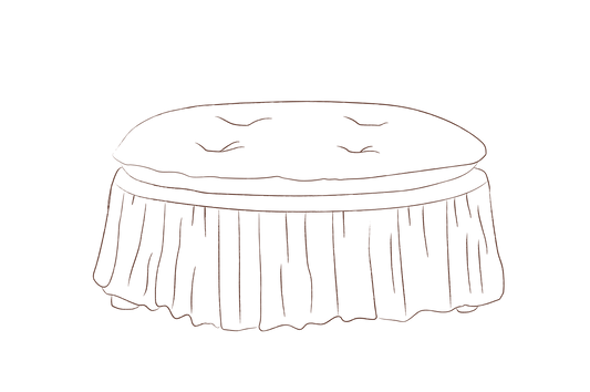 Stowe Ottoman (Round)