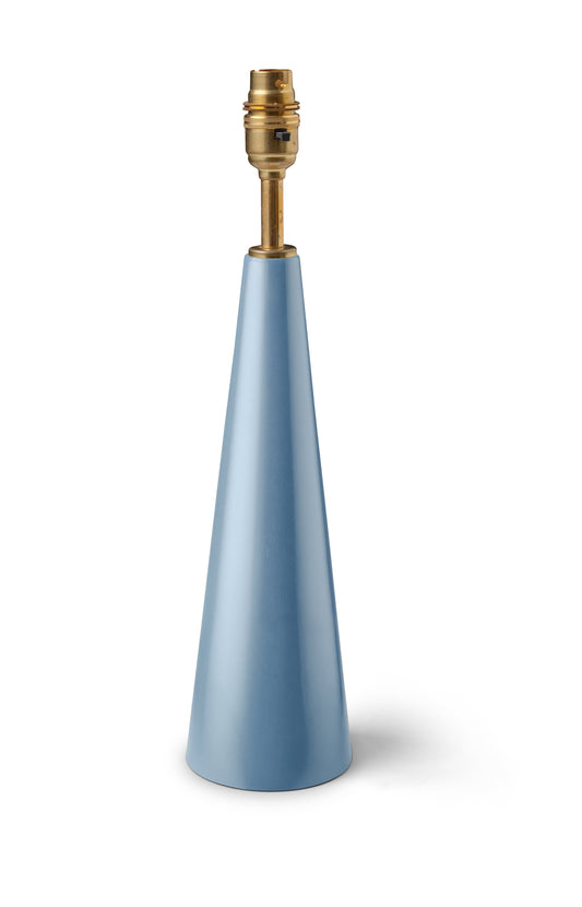 Strobe conical lamp base ~ blue