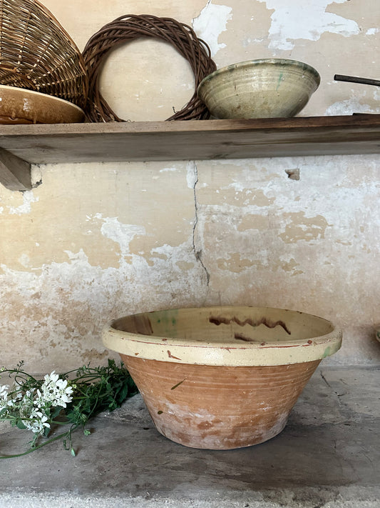 XL Spanish terracotta mixing bowl