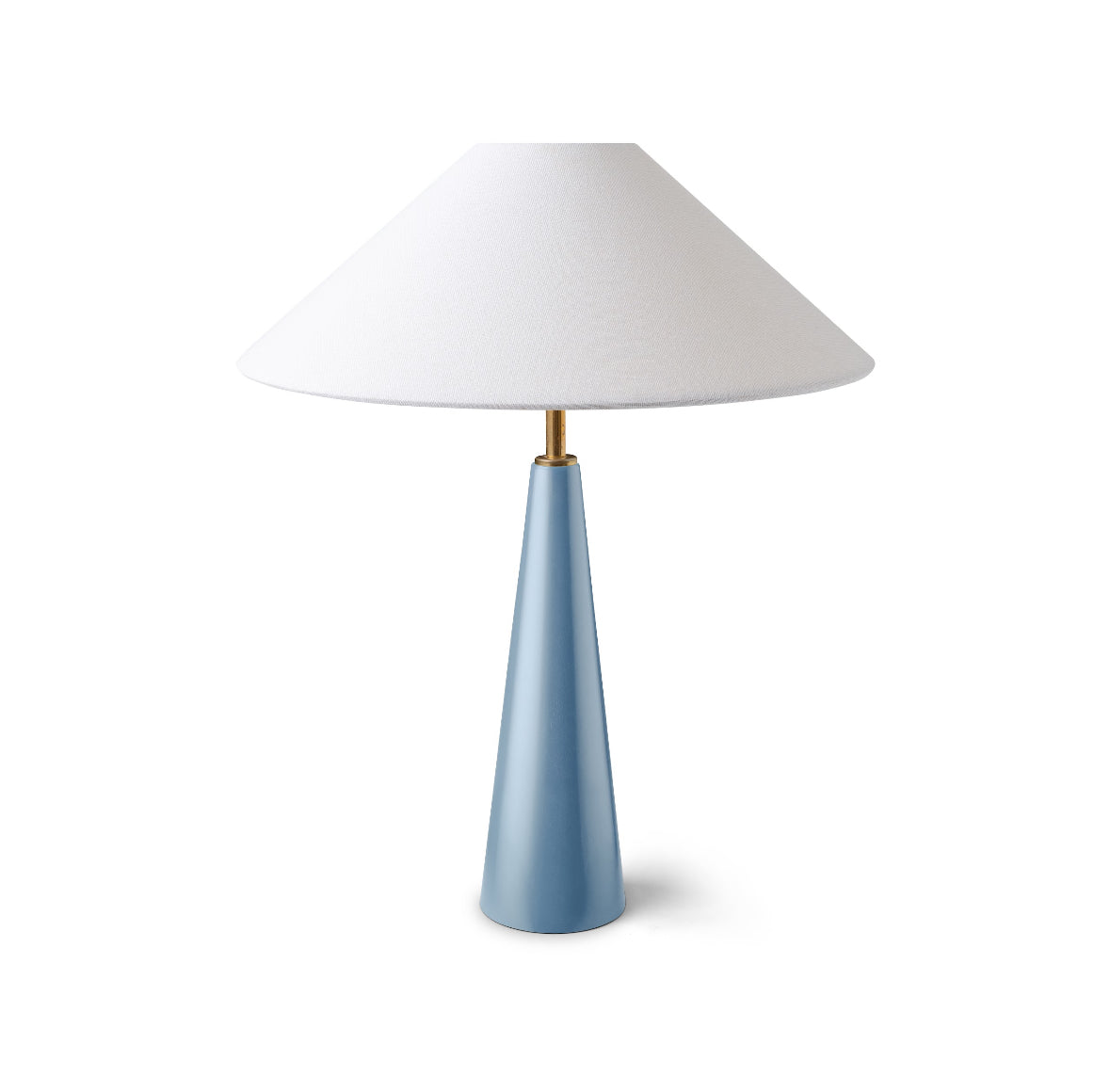 Strobe conical lamp base ~ blue