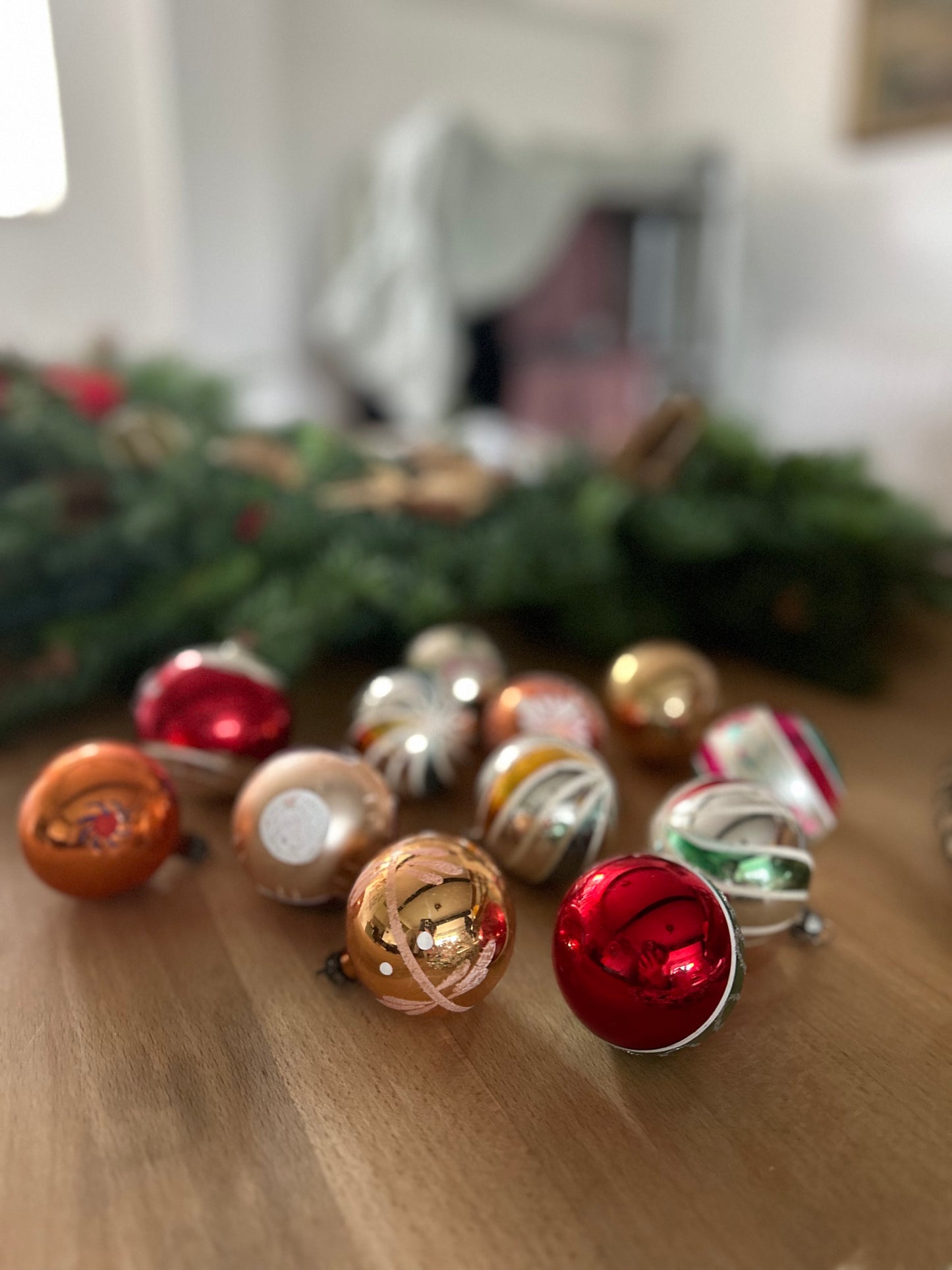 1950s Glass Bauble (assorted)