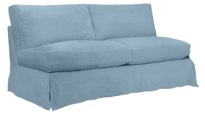 Seren tailored slipcover sofa