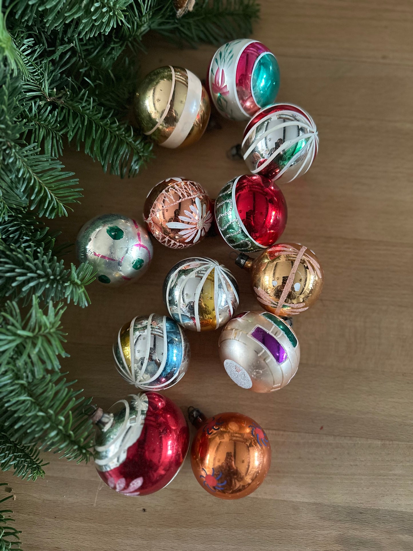 1950s Glass Bauble (assorted)