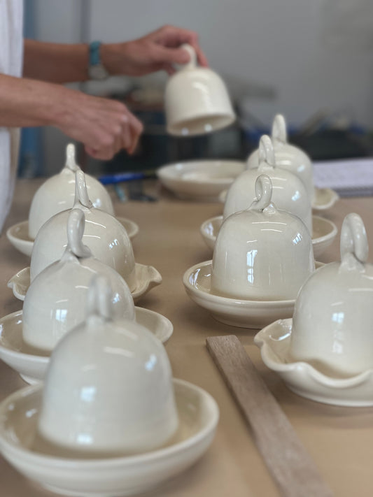 The wavy butter dish